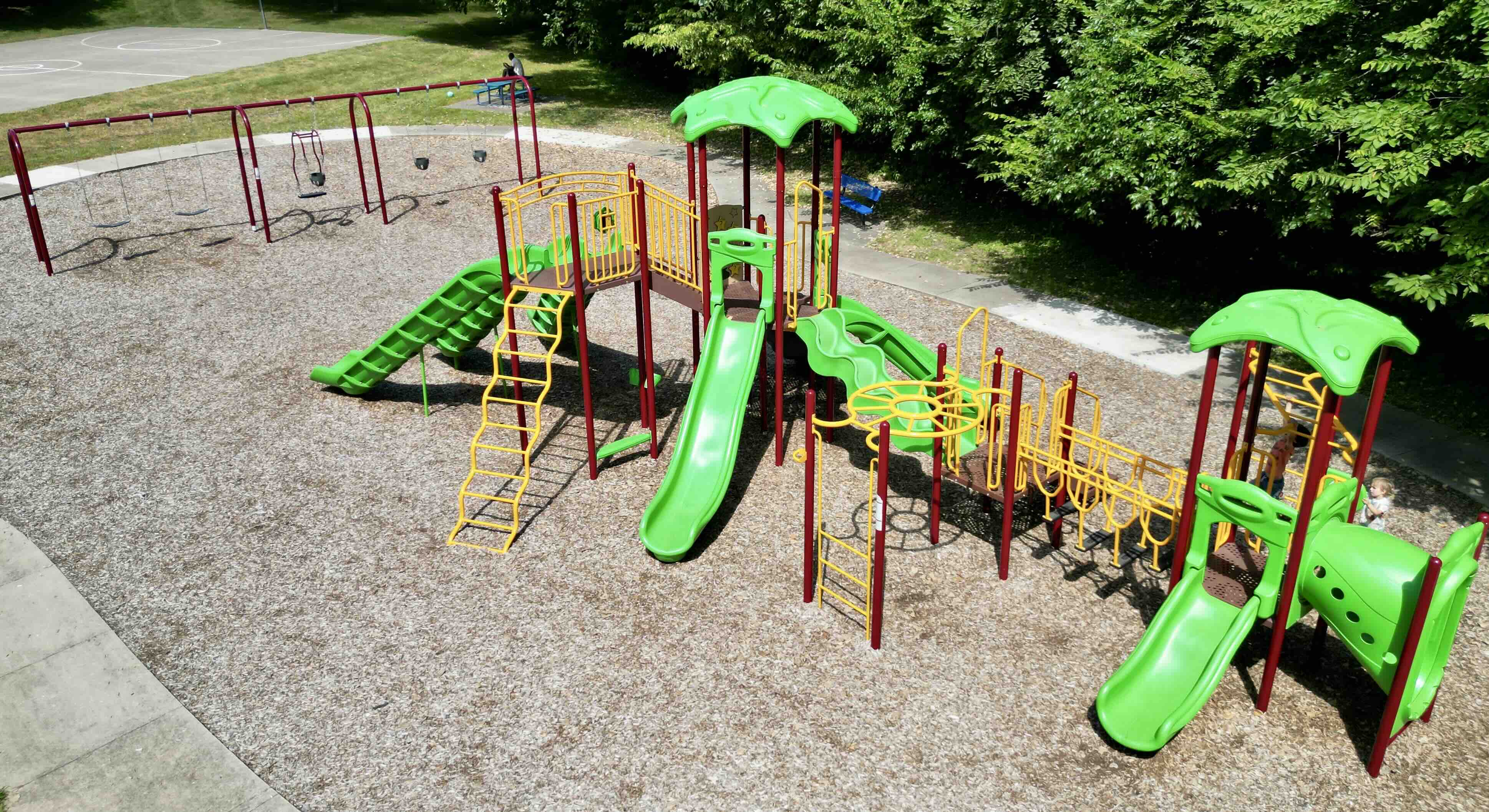 NDS Inclusive Playground with Ziplines